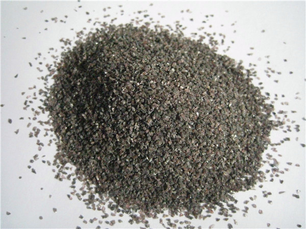 喷砂除锈用棕刚玉氧化铝砂F24